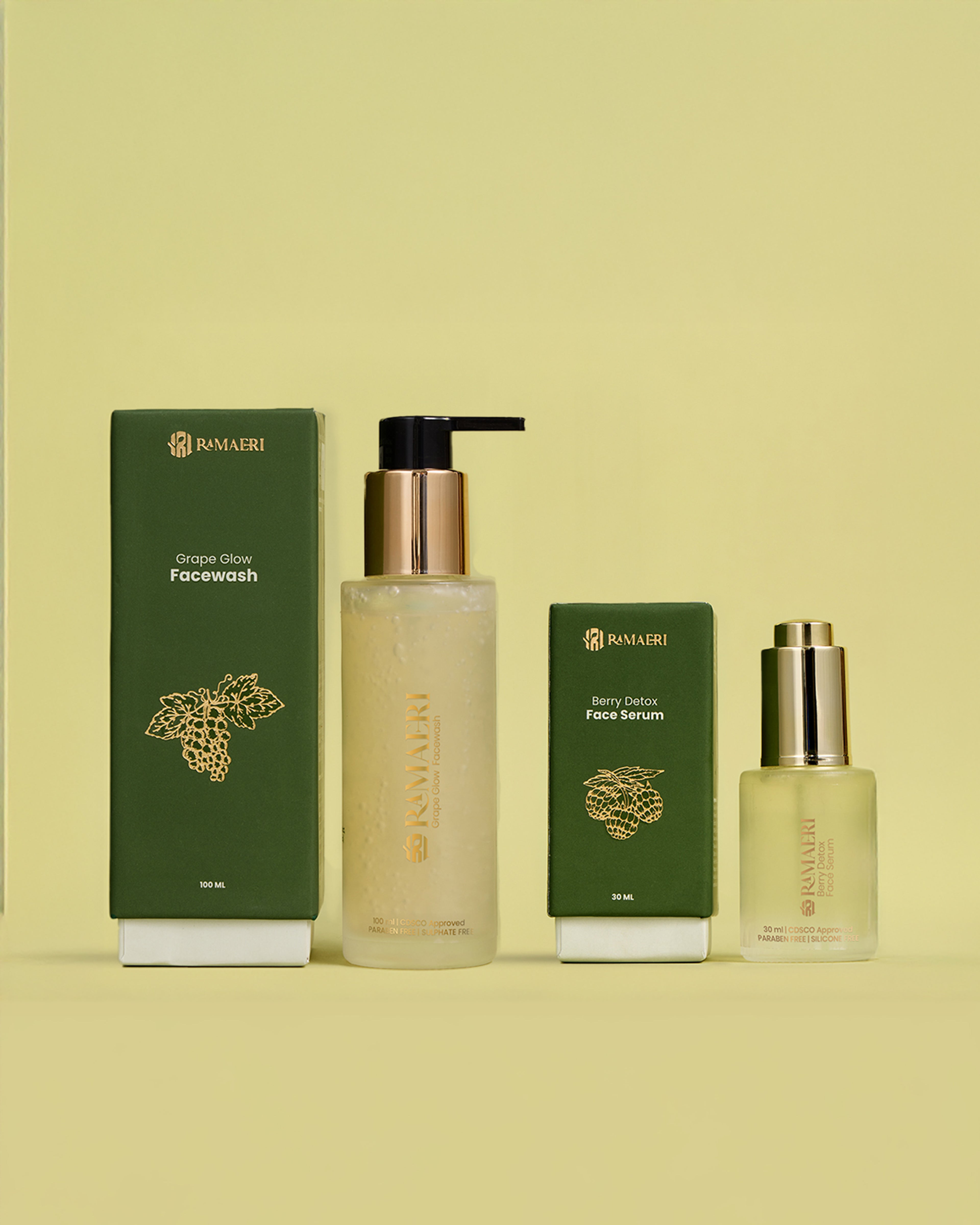 Face Wash and Serum Combo