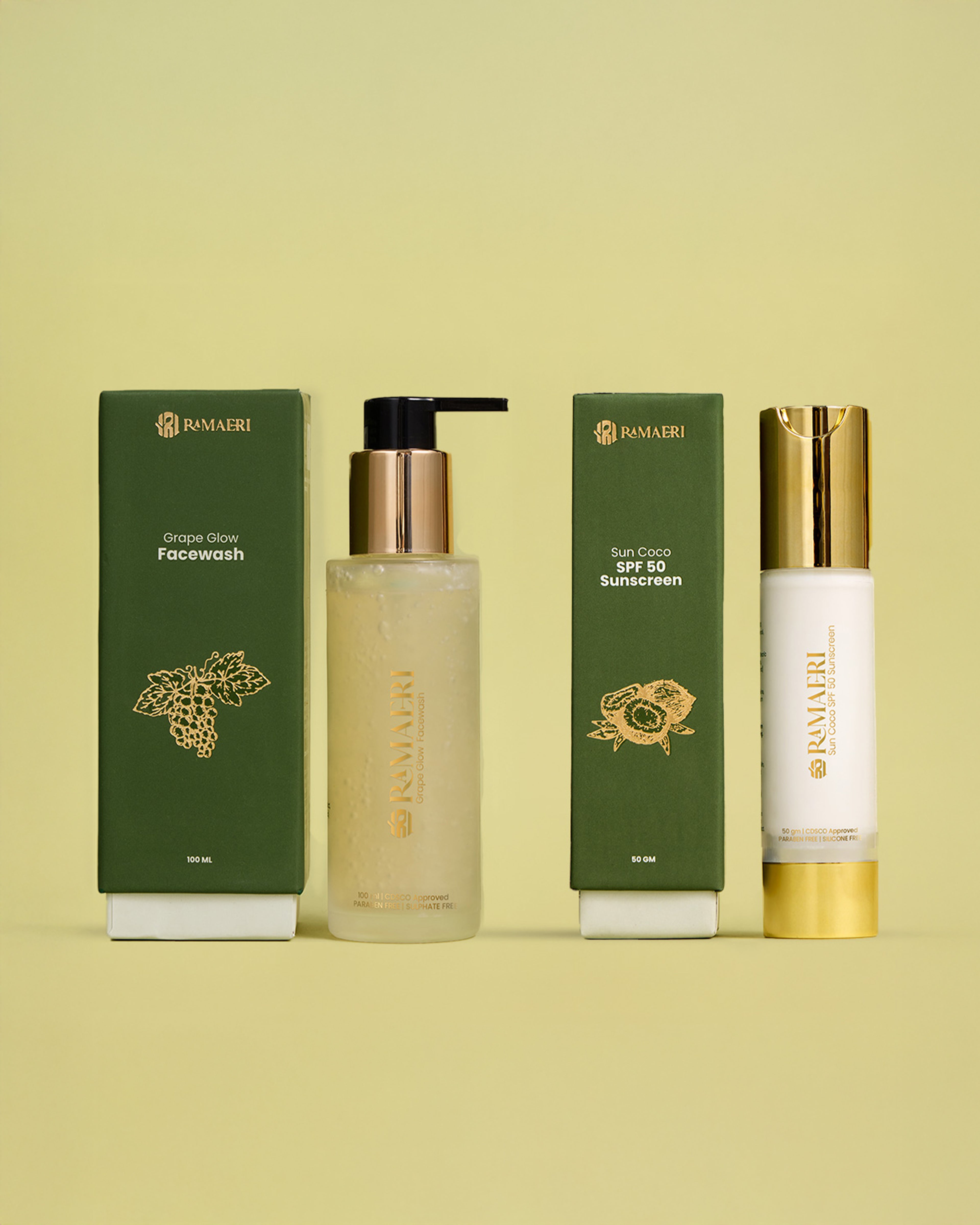 Face wash and Sunscreen Combo