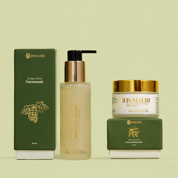 Face Wash and Moisturiser Combo