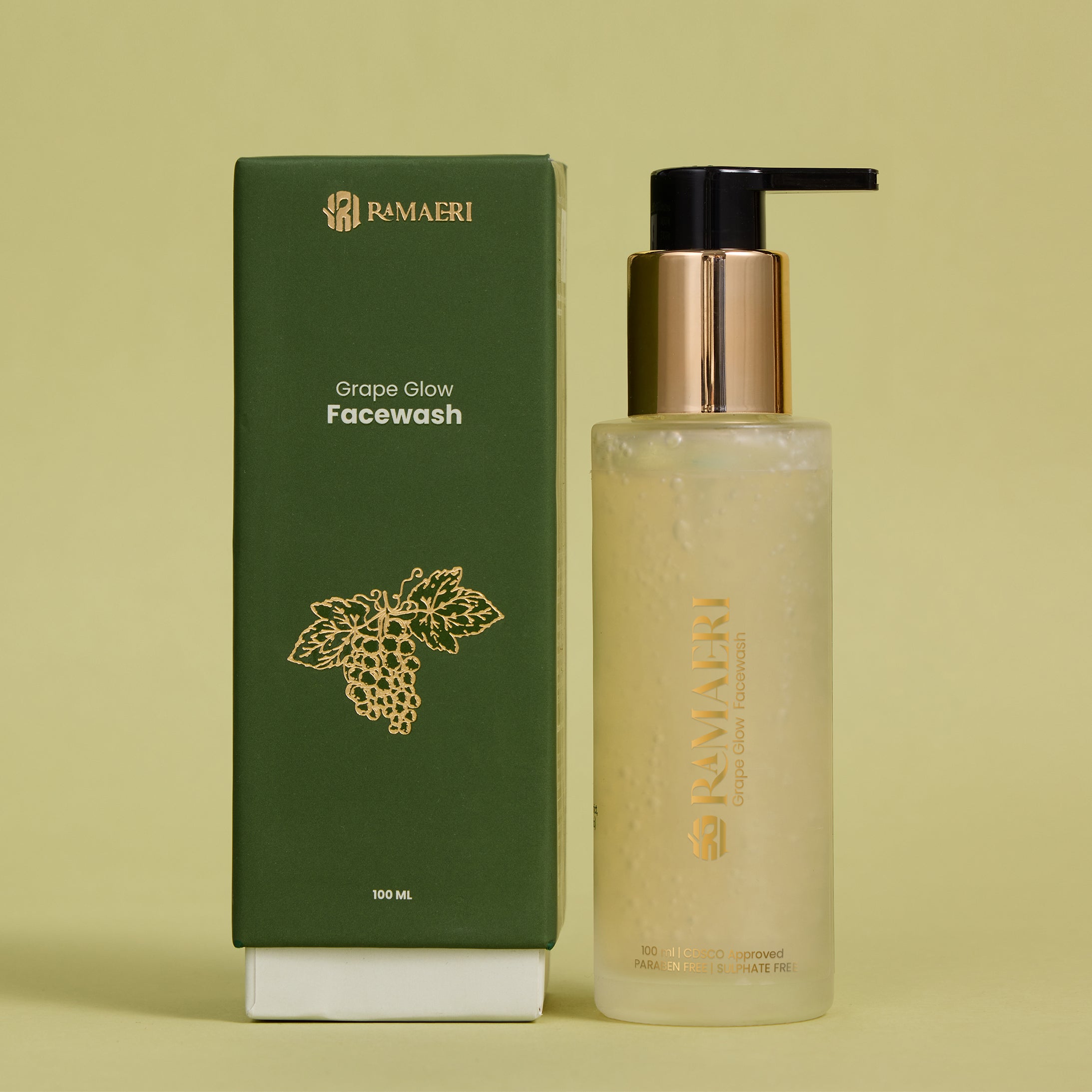 Grape Glow Facewash - Ramaeri