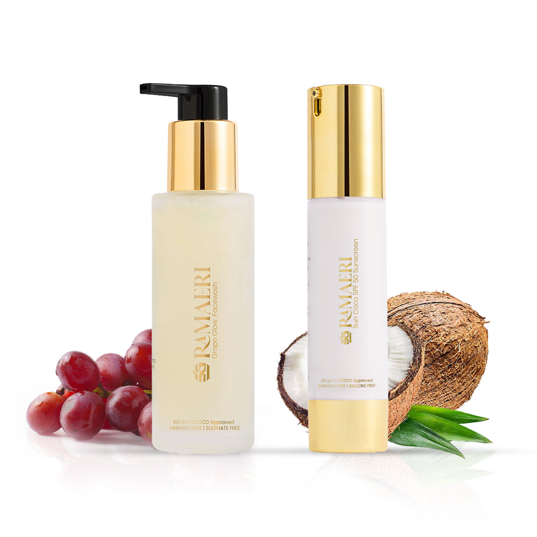 Face wash and Sunscreen Combo - Ramaeri