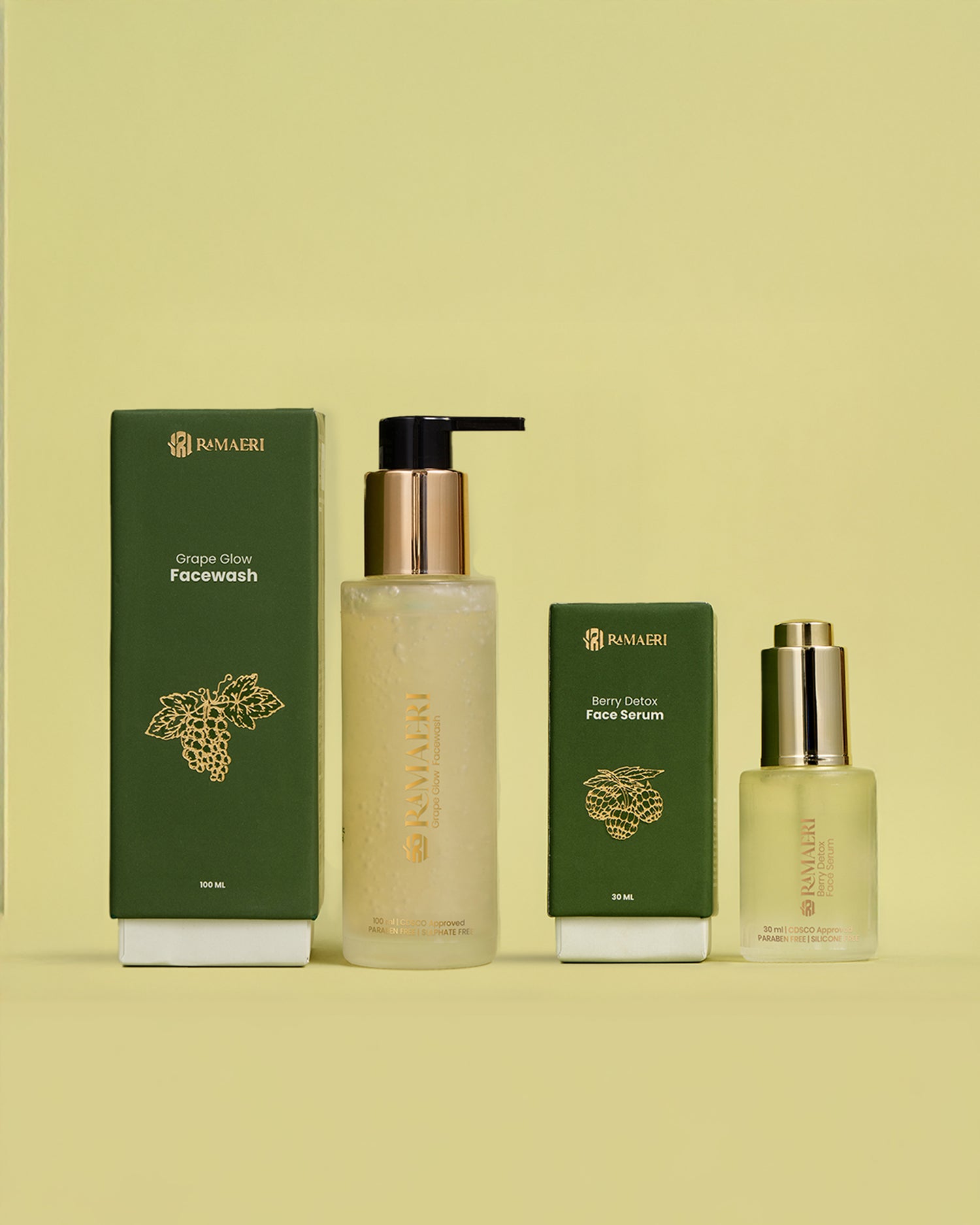 Face Wash and Serum Combo