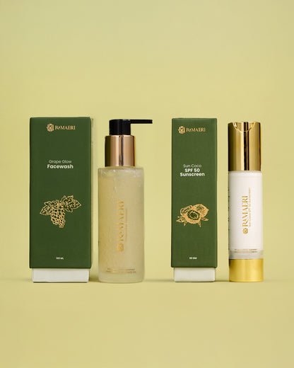 Face wash and Sunscreen Combo