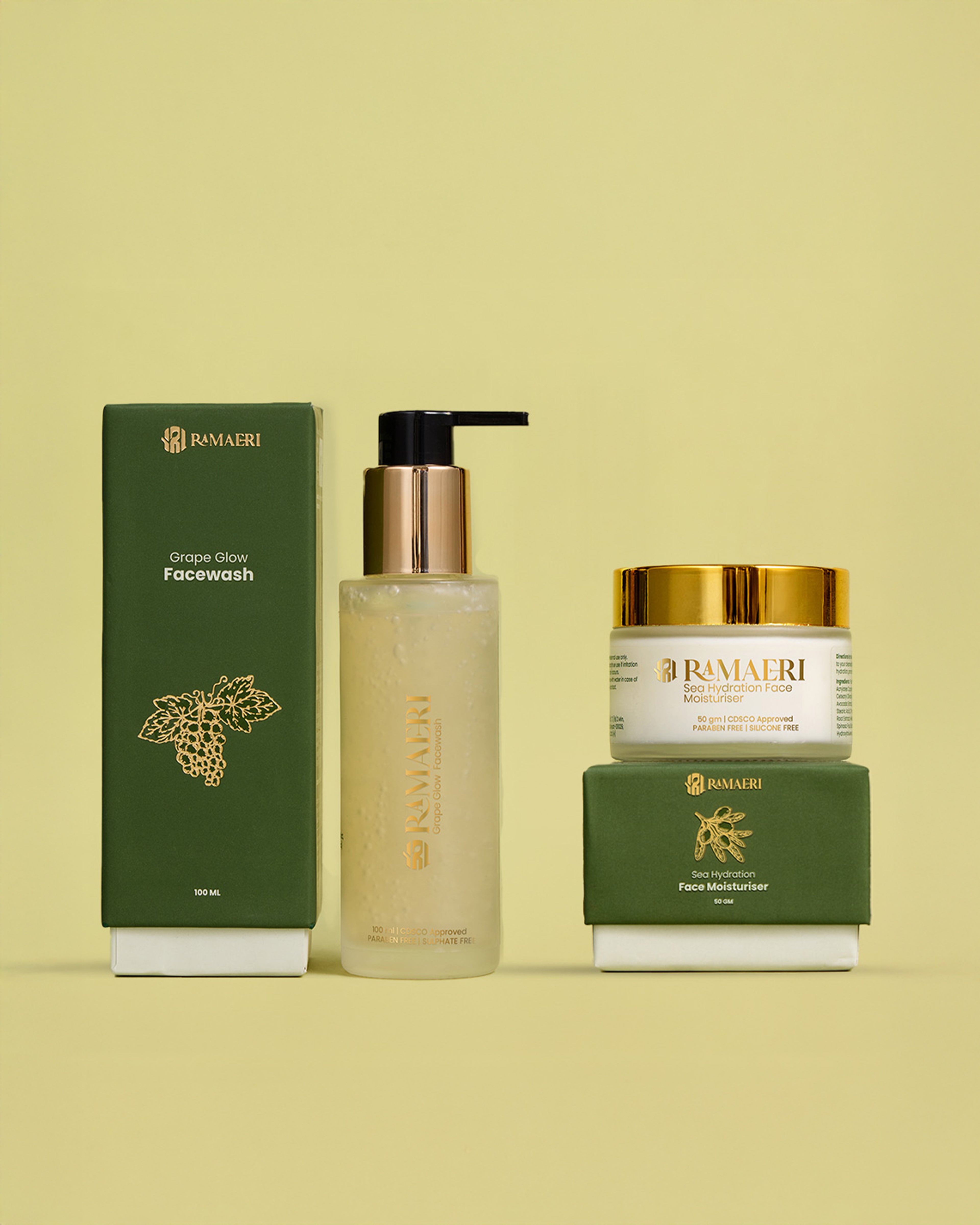 Face Wash and Moisturiser Combo