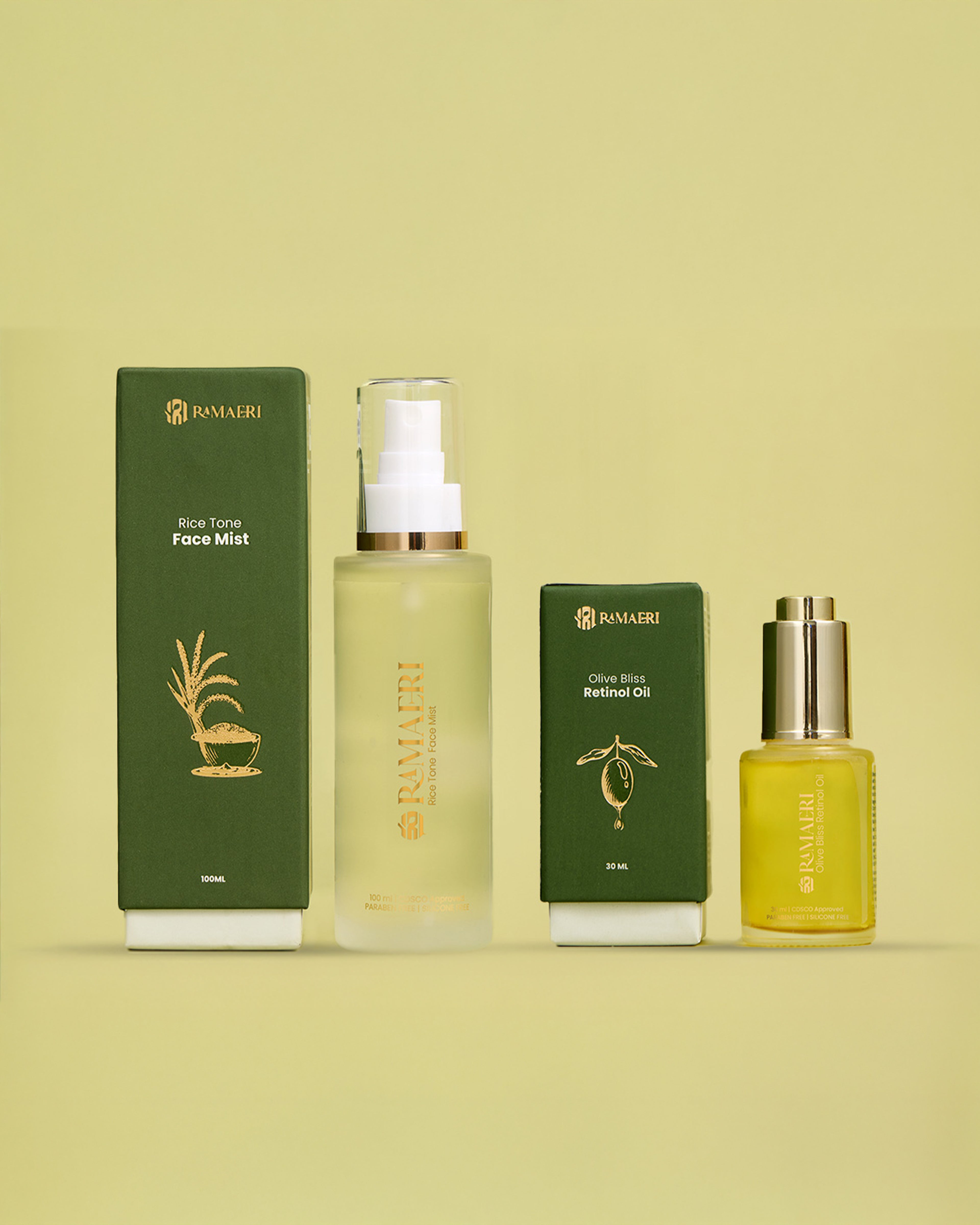 Retinol Oil and Face Mist Combo