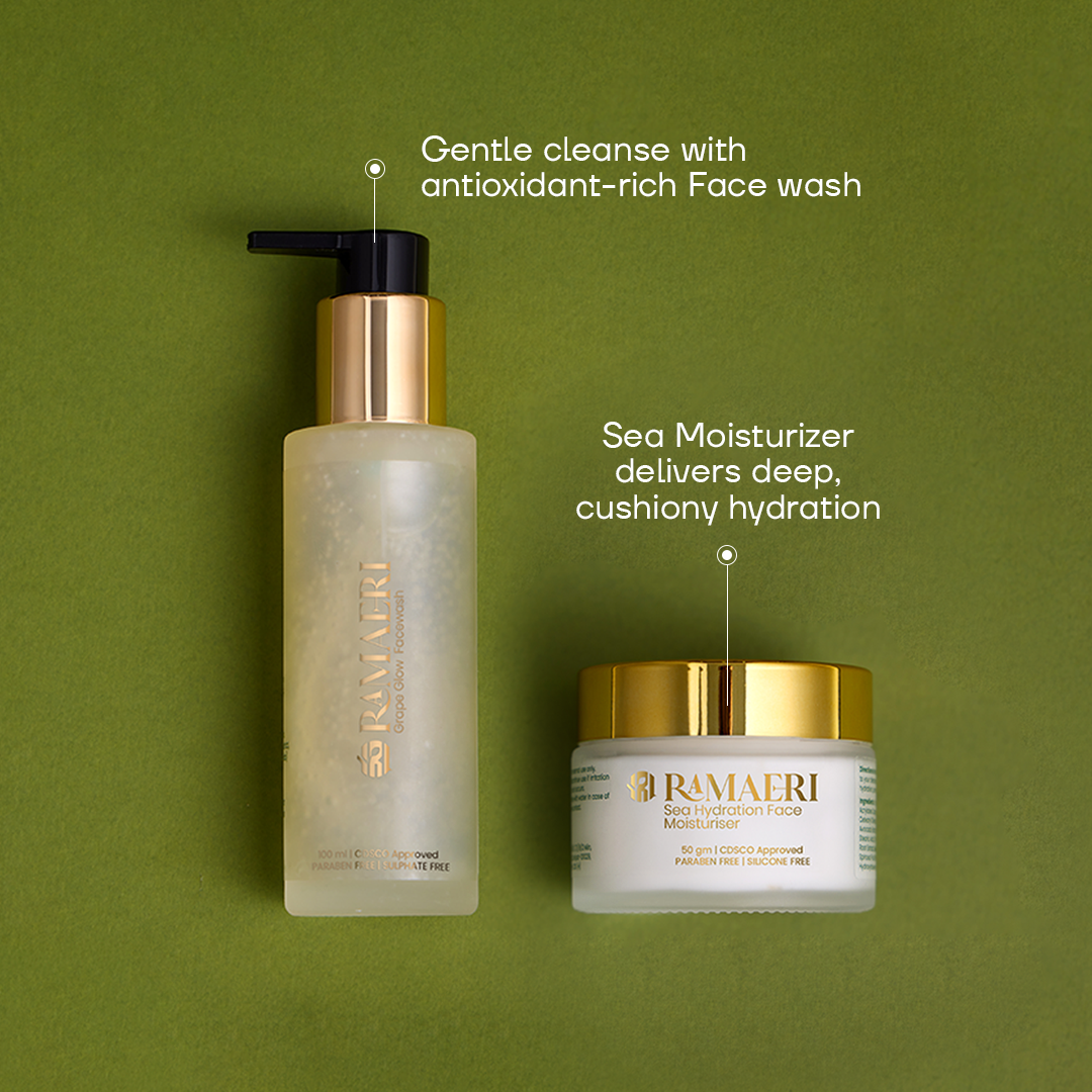 Face Wash and Moisturiser Combo - Ramaeri