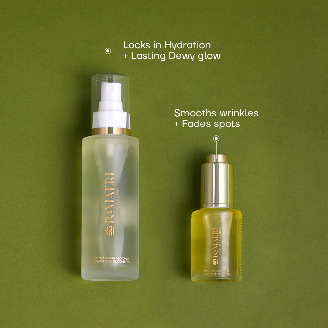 Retinol Oil and Face Mist Combo - Ramaeri