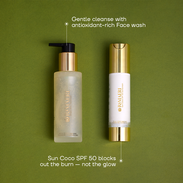 Face wash and Sunscreen Combo