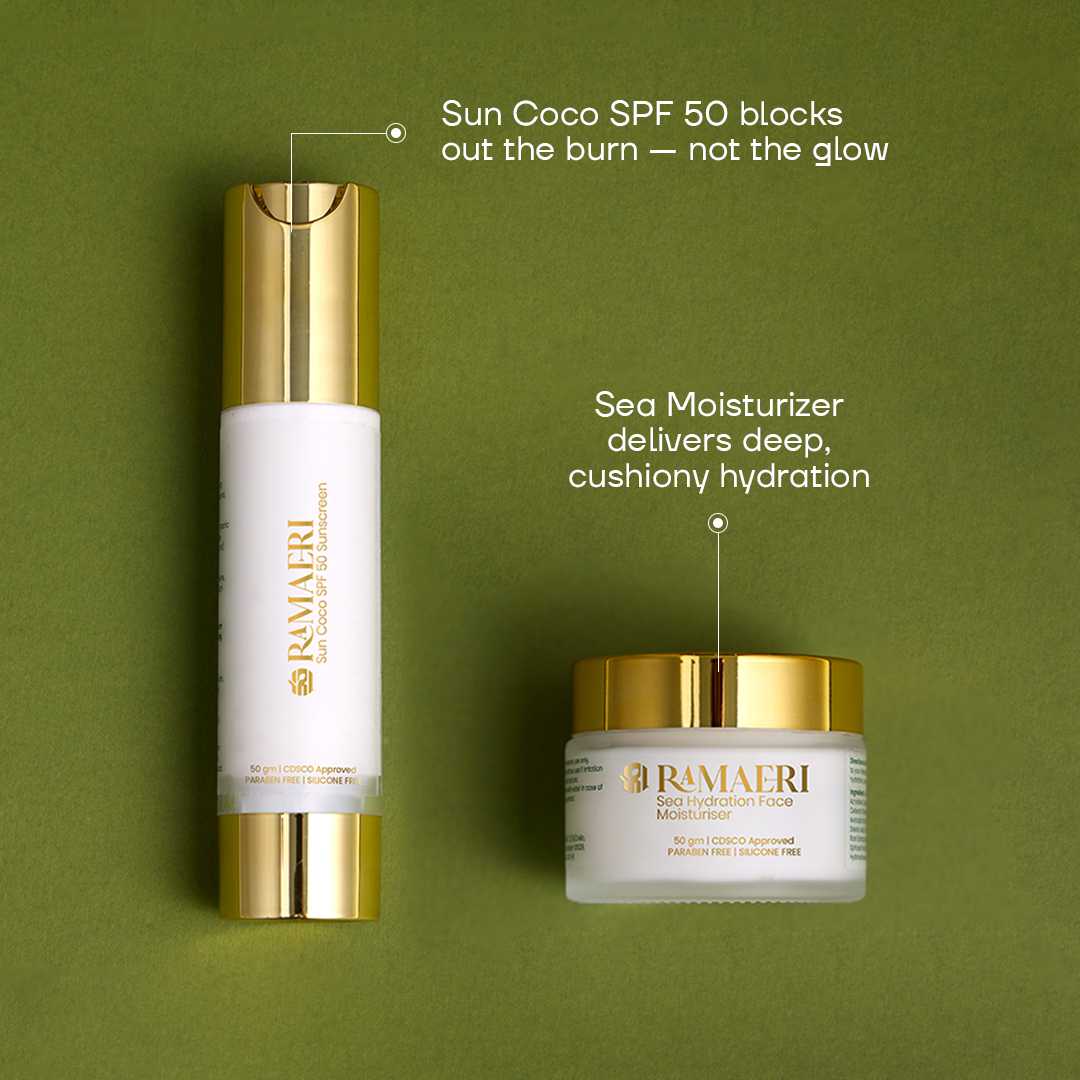 Moisturiser and Sunscreen Combo - Ramaeri