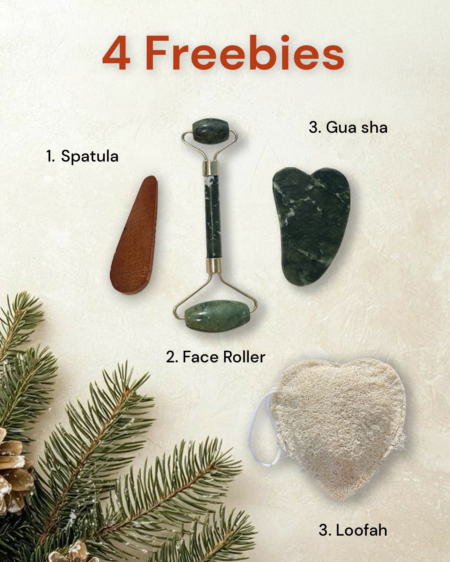 Buy 1 Product &amp; Get 4 Freebies