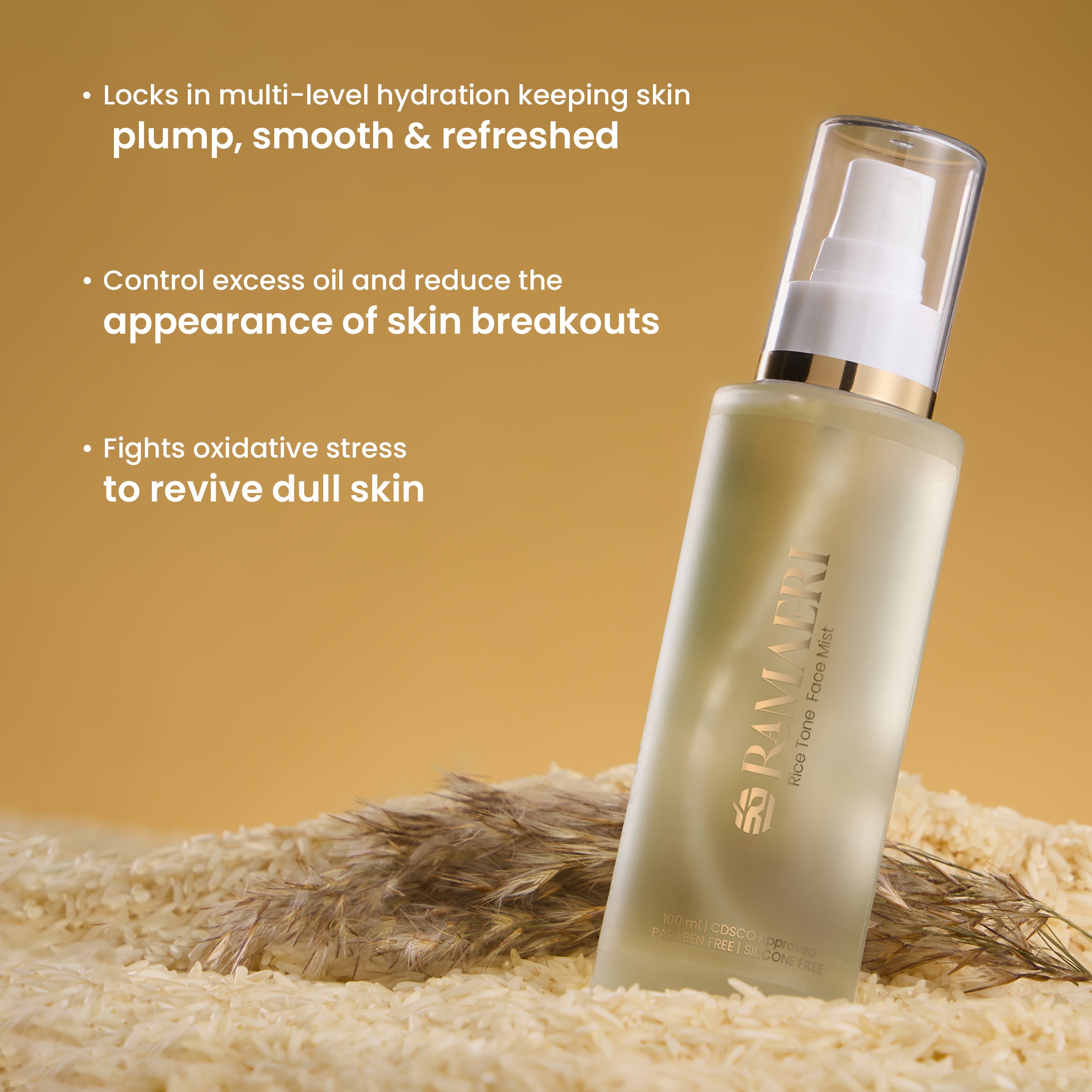 Rice Tone Face Mist - Ramaeri