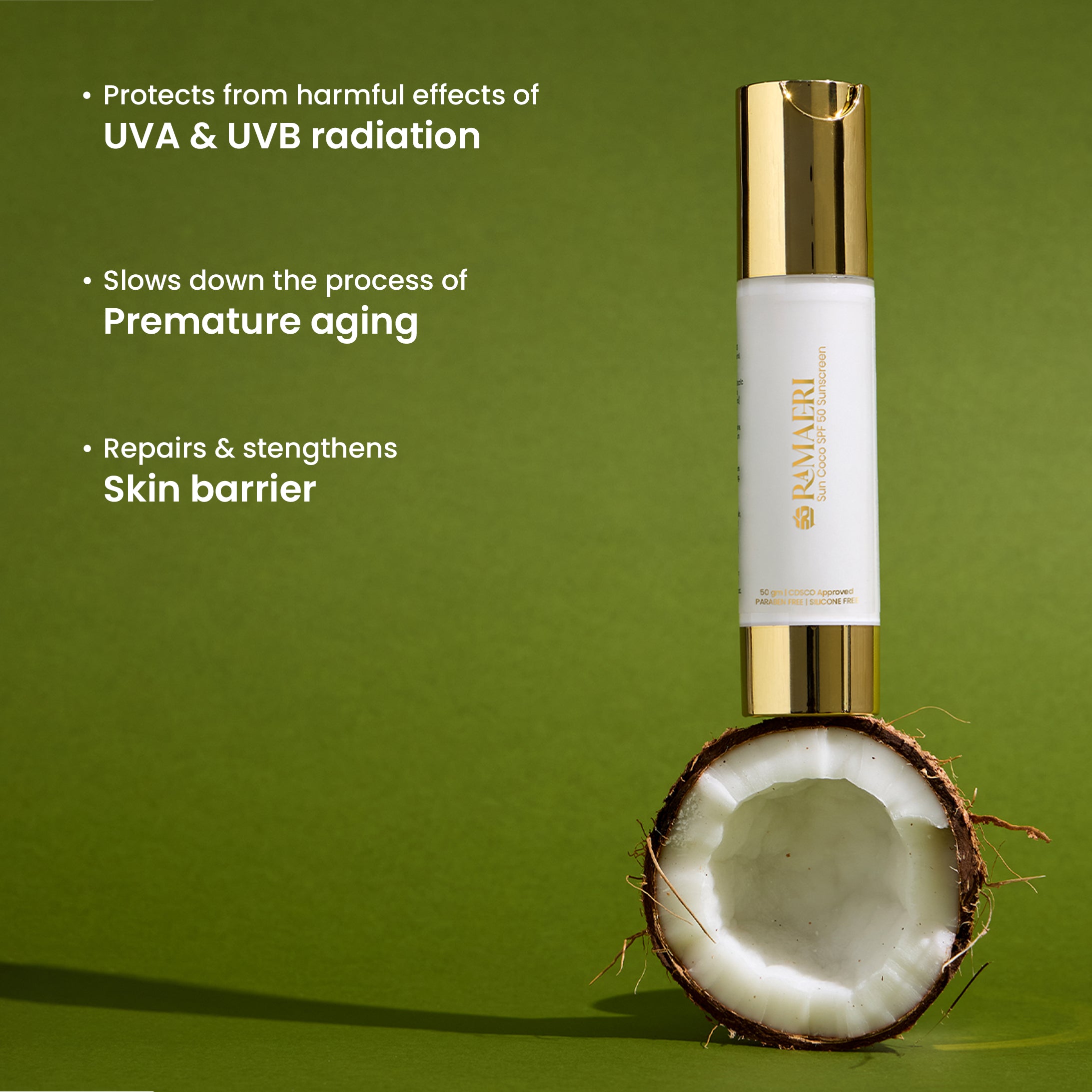 Sun Coco SPF 50 Sunscreen - Ramaeri