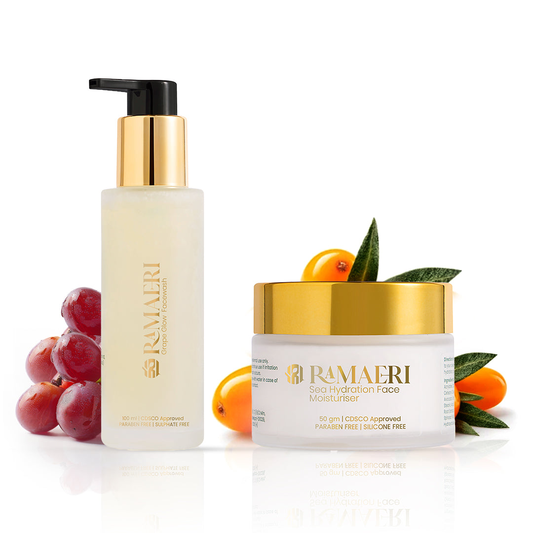 Face Wash and Moisturiser Combo - Ramaeri